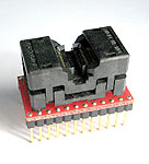 24 Pin TSOP Type 1 package socket to DIP. Pins are wired 1 to 1