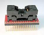 32 Pin TSOP programming adapter for 1 to 4 Mb memories, such as 27C010, 28F020, 29C040 etc.