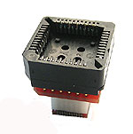 44 Pin PLCC to QFP TQFP pads. Generic adapter from PLCC to TQFP pads.
