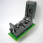 5 Pin MO-178 adapter with closed top ZIF socket