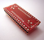 Aprilog SMPL-L32C, 32 pad SOIC package to DIP breadboard adapter.