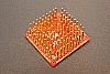 100 pin QFP 0.5mm Pitch surface mount square base.