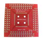 128 Pad  SMT, 0.4mm Pitch, TQFP breadboarding adapter.