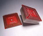 208 QFP square SMT component carrier.