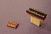 20 pin DIP socket to SOIC surface mount pads.