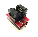 24 Pin SSOP Type 1 package socket to DIP. Pins are wired 1 to 1