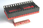28 pin DIP to 28 SO pads This adapter is wired one to one