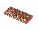 SOIC 32 pin array base for SMT Pads provides access for test socket attachment.