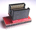 32 Pin ZIF socket adapter for 32 pin SOJ packages. Generic one to one wiring.