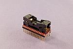 32 Pin TSOP programming adapter for 1 to 4 Mb memories, such as 27C010, 28F020, 29C040 etc. Open-top socket Wired for 1 to 1