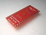 32 pad TSOP package to DIP breadboard adapter converts 14.0mm and 20mm SMT package with pitch of 0.55mm (0.0216 inch) to dual inline pin rows.