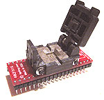 40 pad QFN MLF adapter is wired one to one.
