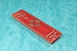 48 Pad QFN, MLF, QFP, TQFP SMT to DIP breadboard adapter converts the SMT package with pitch of 0.5mm to two rows 600-mil apart DIP pins.