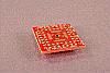 48 Pad QFN MLF SMT breadboard adapter converts the SMT package with pitch of 0.5mm to 0.1 inch pin grid array.