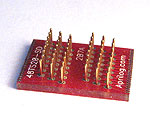 TSOP 48 pin array base for SMT Pads. 