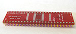 48 pad TSOP package to DIP breadboard adapter converts SMT package with 8.0mm or 20.0mm to DIP pin rows.