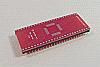 52 Pad SMT, QFP only to DIP breadboard adapter converts SMT package with pitch of 0.65mm to two 900-mil DIP pin rows.