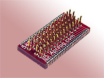 TSOP 54 pin array base for SMT Pads.