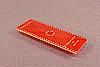 56 Pad QFN MLF SMT to DIP breadboard adapter converts the SMT package with pitch of 0.5mm to two rows 900-mil apart DIP pins. 
