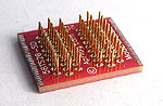 TSOP 56 pin array base for SMT pads. 