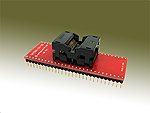 56 pad ZIF Test socket for SSOP package to DIP breadboard adapter