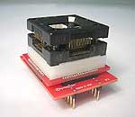 Motorola 64 pin 68HCO5B16 and 68HCO5B32 programming adapter