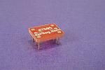 6 pad TSOP package to DIP breadboard adapter converts SMT package with pitch of 0.5mm (0.020 inch) to two 300 mil DIP pin rows.