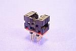 8 Pin SOIC to DIP adapter with open top ZIF socket to DIP Pins