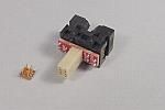ZIF open top socket to SMT pads for 8 lead SOIC package.