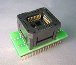 32 Pin PLCCto 32 pin DIP. All adapter pins are wired one-to-one.