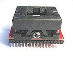 32 pad Open top QFN MLF  to DIP adapter 