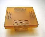 Burn-in rated receptacle for 3342-128-6-17 Sensata test socket.