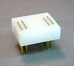Test rated  receptacle for OTS-28(34)-0.65-01 Enplas test socket