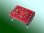 10 Lead TO
package to DIP adapter.
