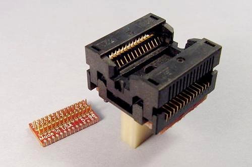 SOIC & SOJ ZIF Socket to SMT Pads Adapters