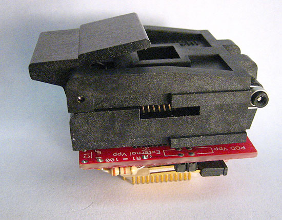 52 Pin PLCC Programming adapter for NXP - Motorola 68HC11 microcontroller in 52 lead PLCC package.