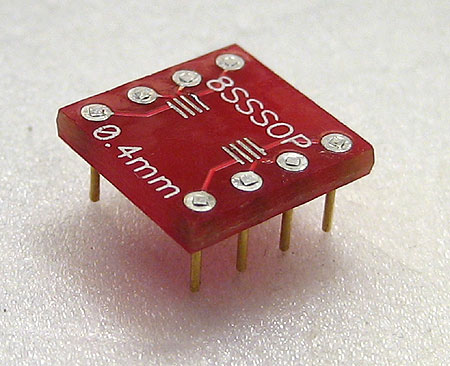 SSSOP Surface Mount breadboarding adapter.