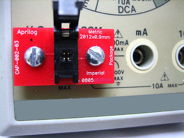 Meter banana plug adapters.